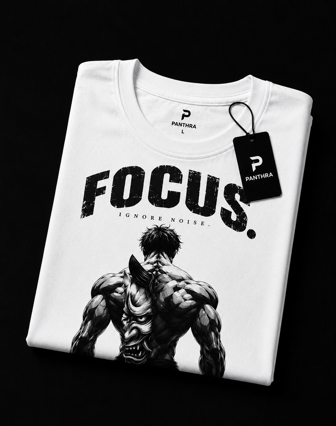 Focus Gym Motivation Oversized T-Shirt