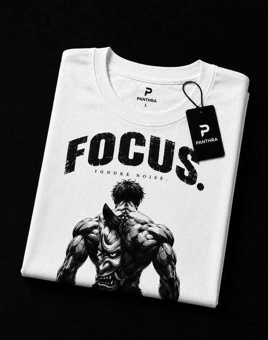 Focus Gym Motivation Oversized T-Shirt