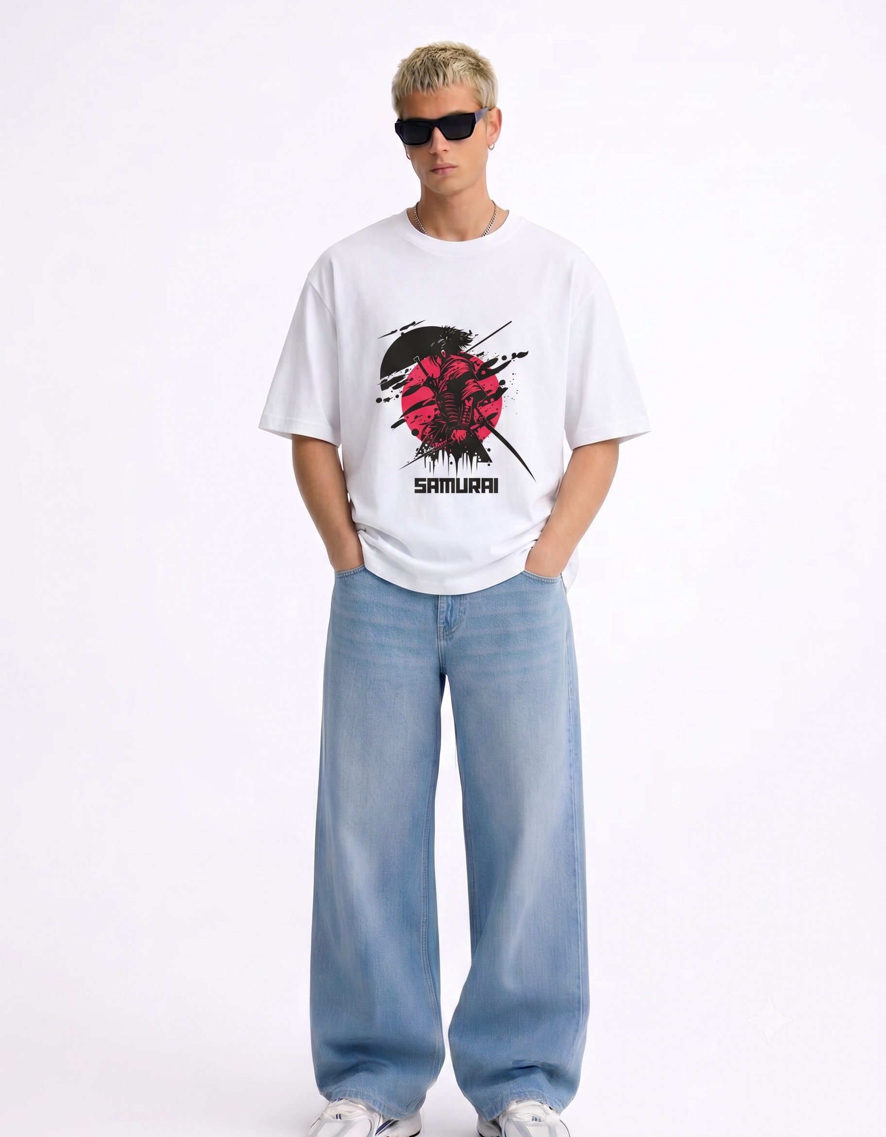 Roaring Tiger Graphic T-Shirt – Fierce Wild Animal Streetwear Oversized Tee | PANTHRA
